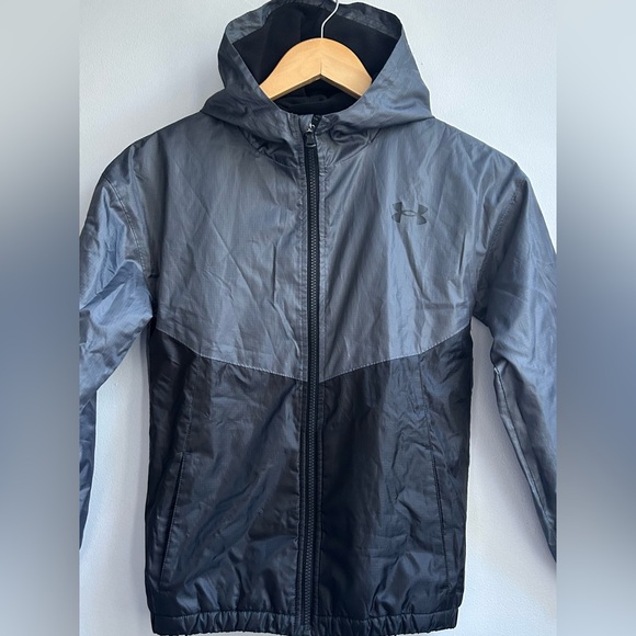 UNDER ARMOUR boys size medium fleece Cold Gear jacket - Picture 1 of 4